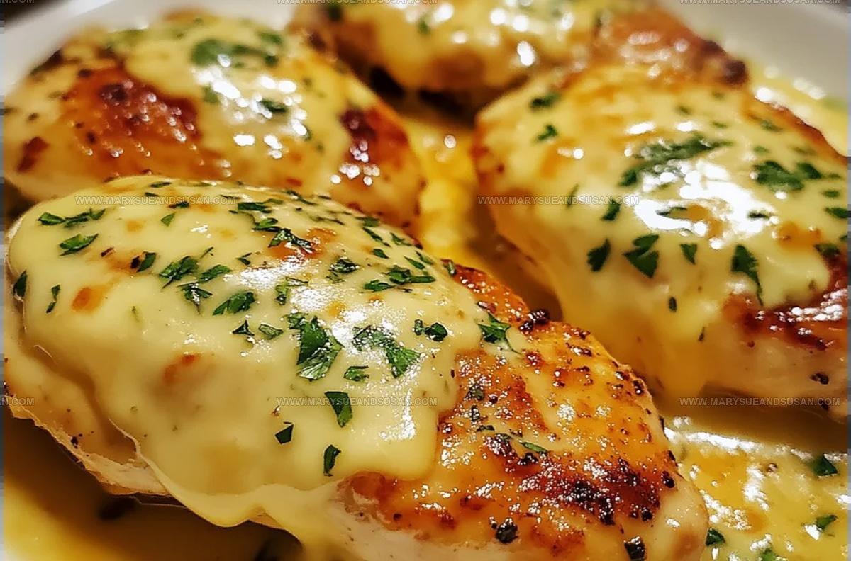 Cheesy Garlic Butter Chicken Recipe