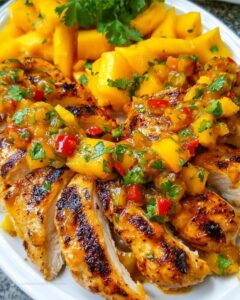 Summer-Grilled Mango Pineapple Chicken Recipe