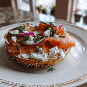 Smoked Salmon Bagel Recipe