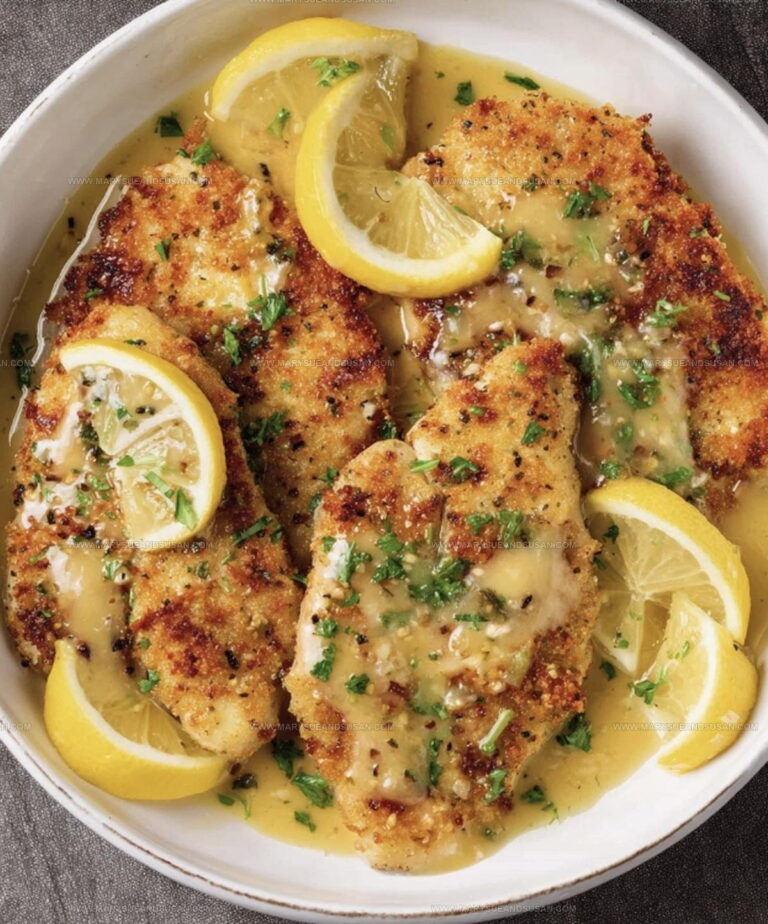 Parmesan Crusted Lemon Chicken Lemon Butter Sauce Recipe