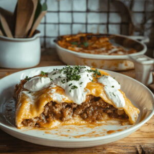Weeknight Easy Ground Beef Enchiladas Recipe