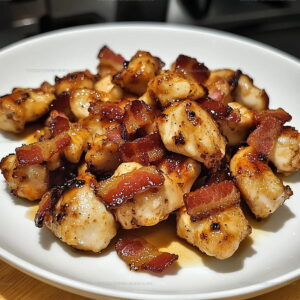 Sweet Savory Maple Bacon Chicken Poppers Recipe