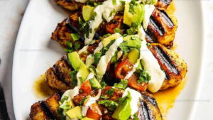 Grilled California Avocado Chicken Recipe