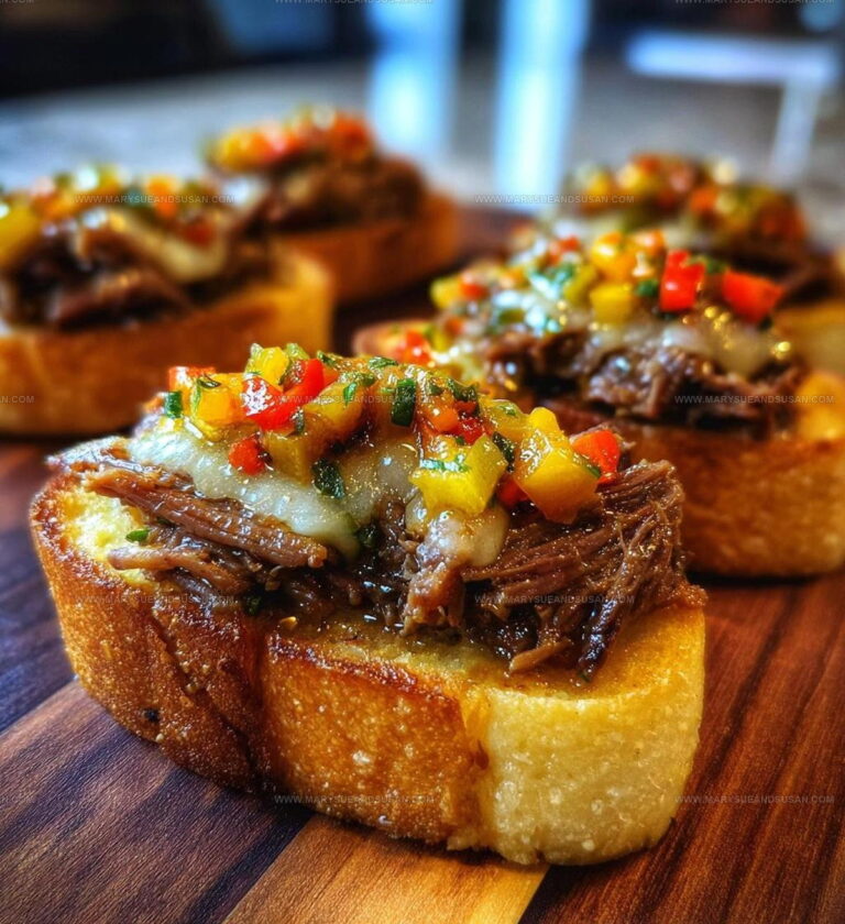 Italian Beef Crostini Recipe