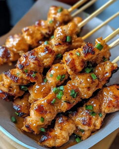 Veggie Loaded Bang Bang Chicken Skewers Recipe