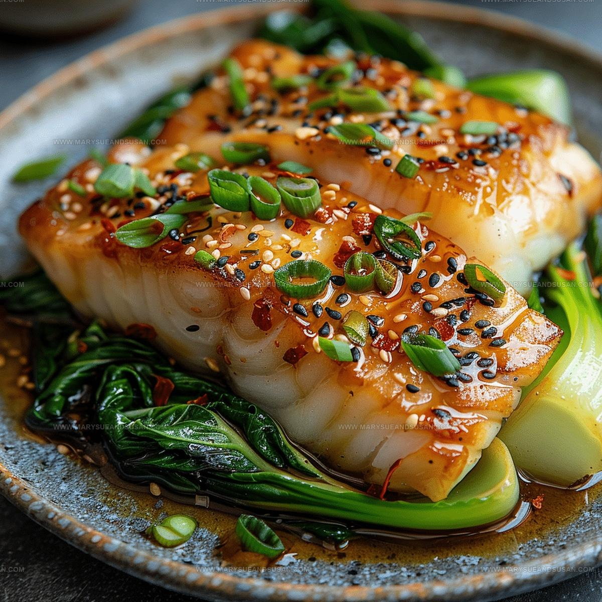 Soy Sesame Glazed Cod Recipe