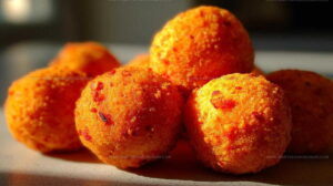 Hot Cheeto Chicken Balls Recipe