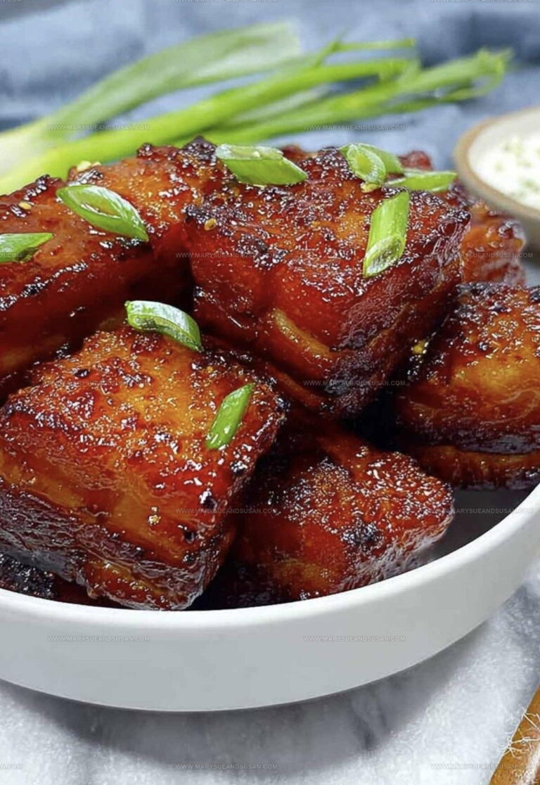 Savory Honey Glazed Pork Belly Recipe