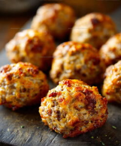 Beef Sausage Balls Recipe