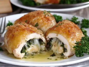 Classic Stuffed Chicken Kiev Recipe