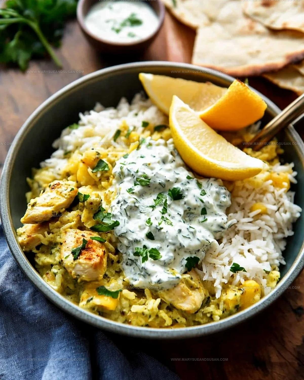 Mediterranean Chicken Tzatziki With Rice Recipe
