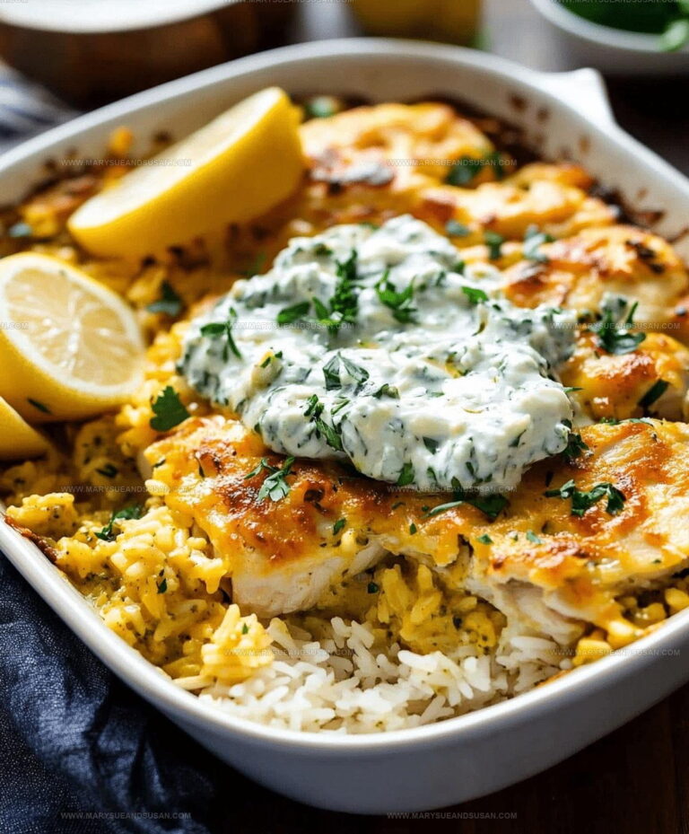 Chicken Tzatziki With Rice Recipe