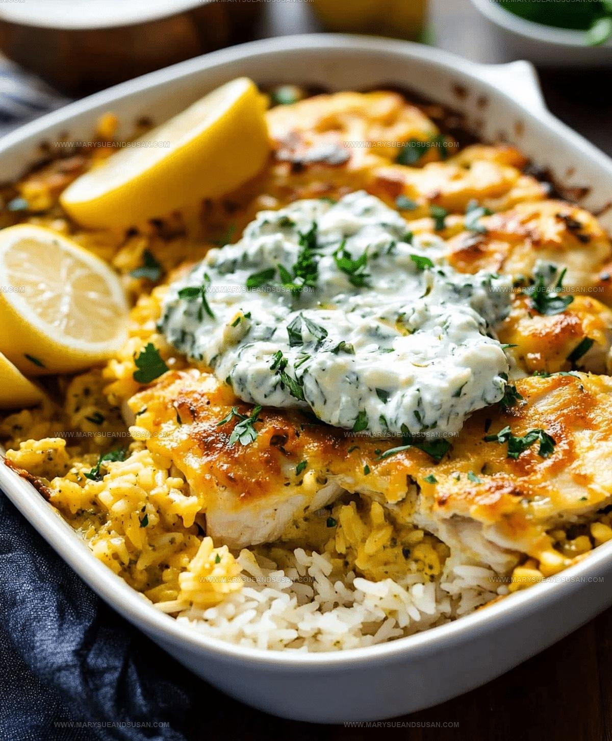 Chicken Tzatziki With Rice Recipe