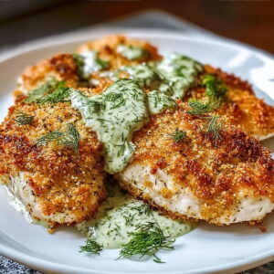 Air Fryer Dill Pickle Parmesan Chicken Recipe