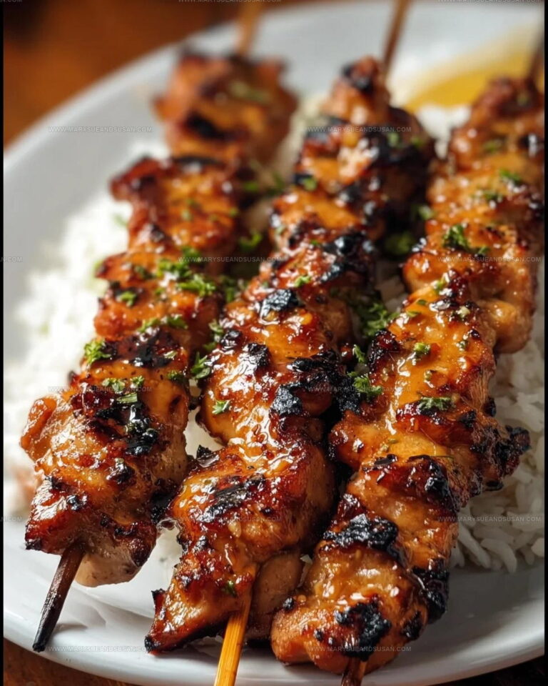 Thai Inspired Grilled Coconut Chicken Skewers Recipe