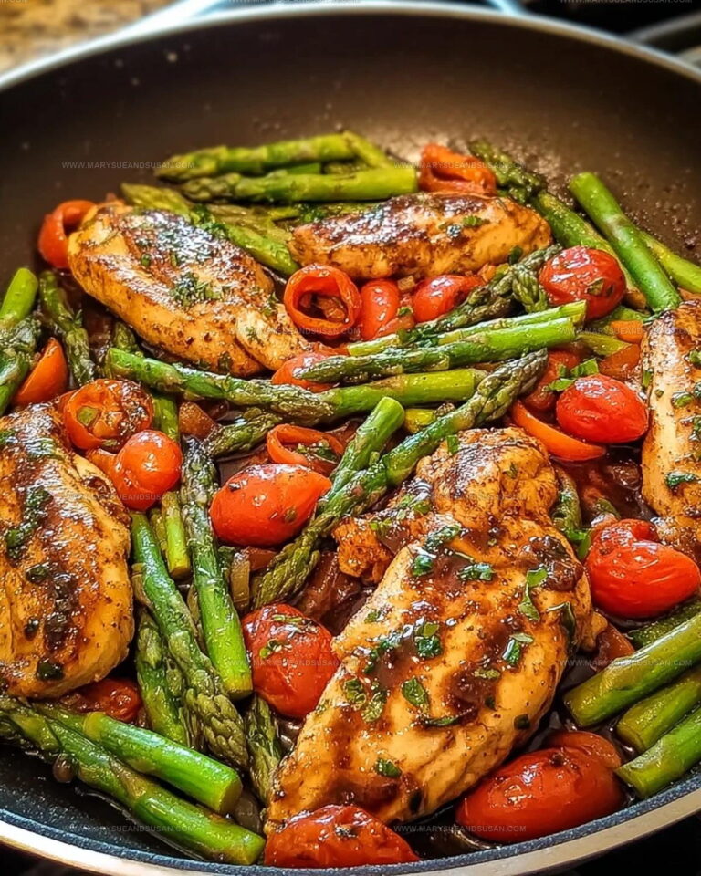 Balsamic Chicken and Asparagus Recipe