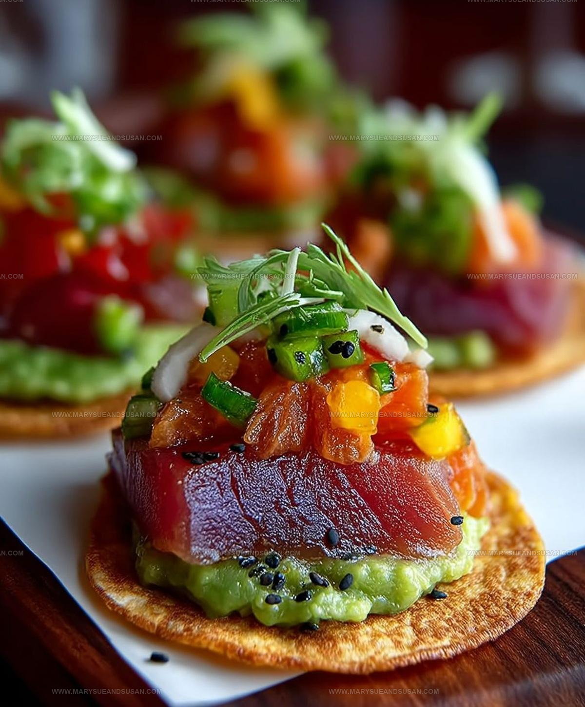 Ahi Tuna Tostada Recipe
