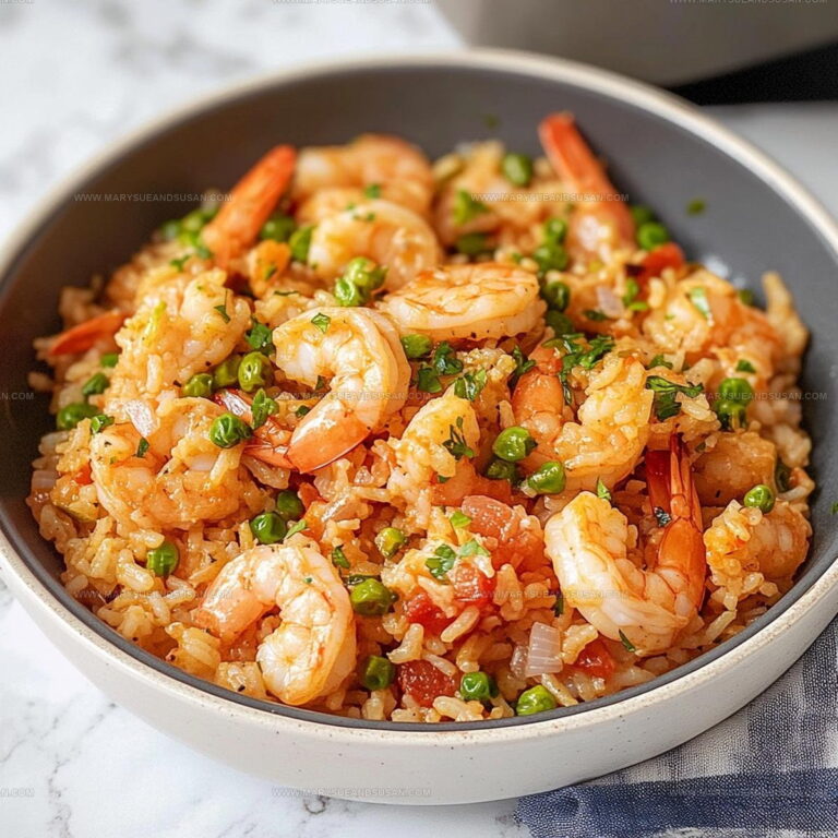 One Pan Garlic Shrimp and Rice Recipe