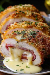 Creamy Dijon Chicken Cordon Bleu Recipe