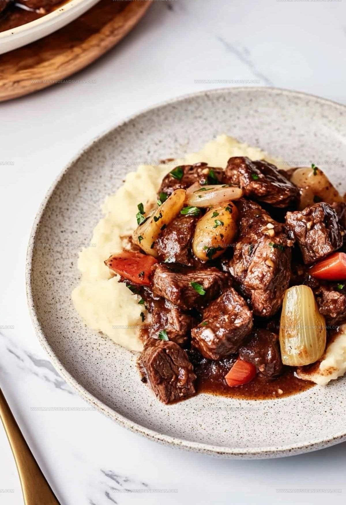 French Country Beef Bourguignon Recipe