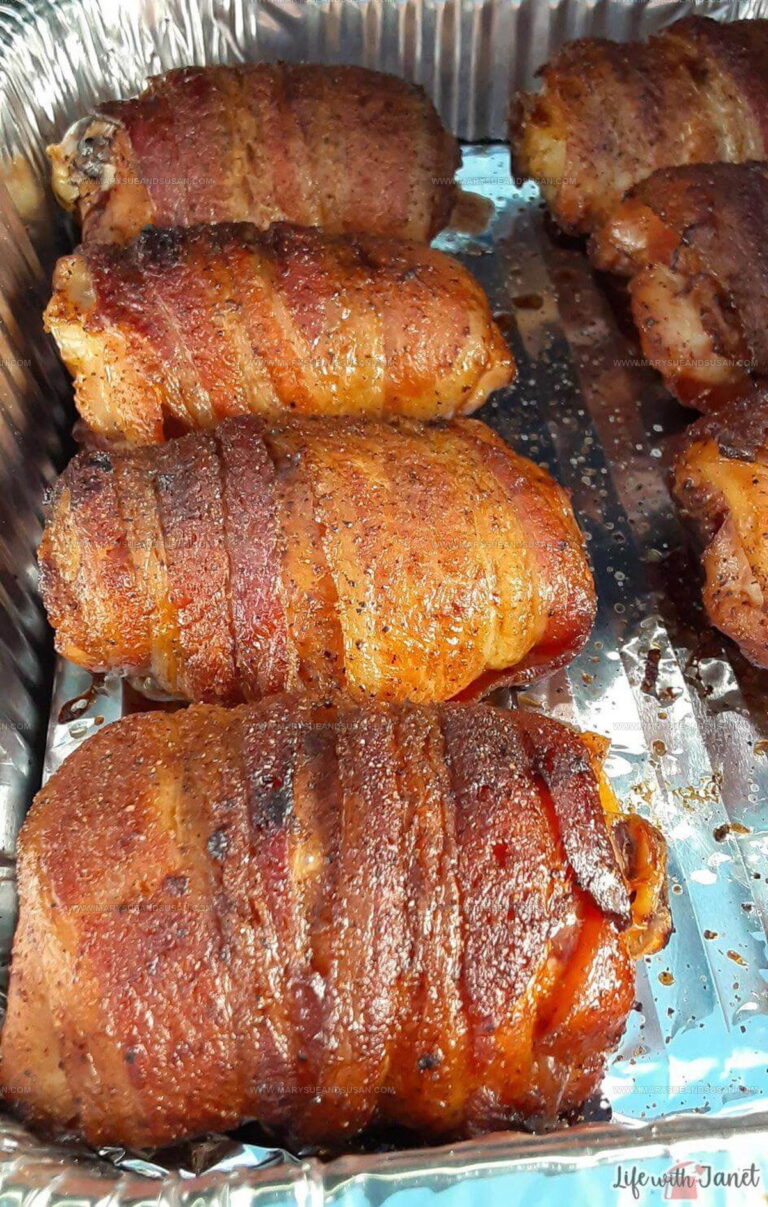 Oven Baked Bacon Wrapped Chicken Tenders Recipe