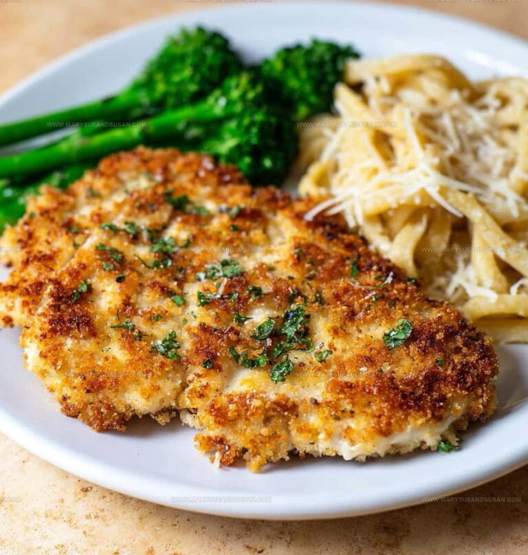 Oven Finished Parmesan Crusted Chicken Recipe