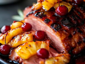 Pineapple Honey Glazed Ham Recipe
