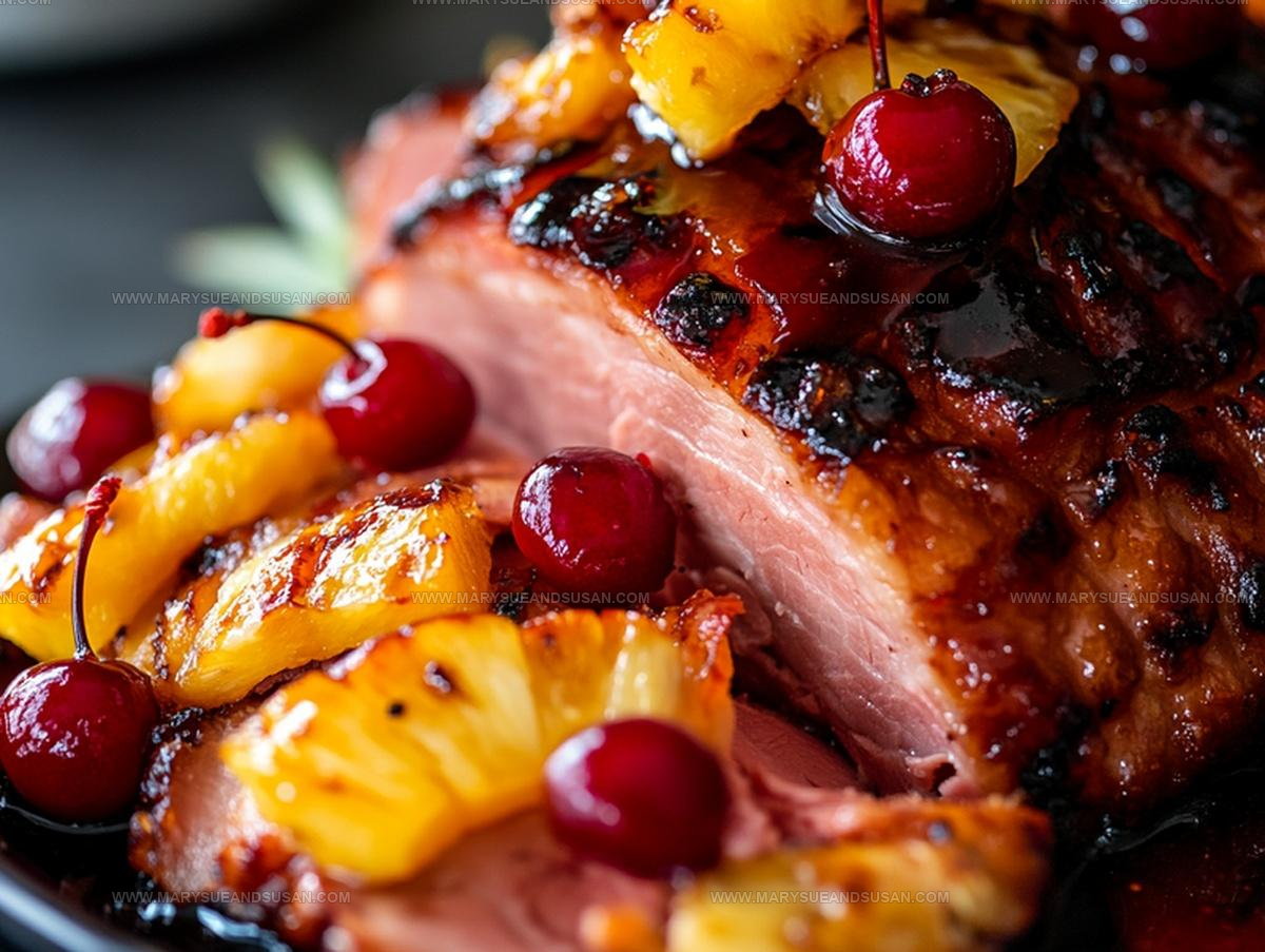 Pineapple Honey Glazed Ham Recipe