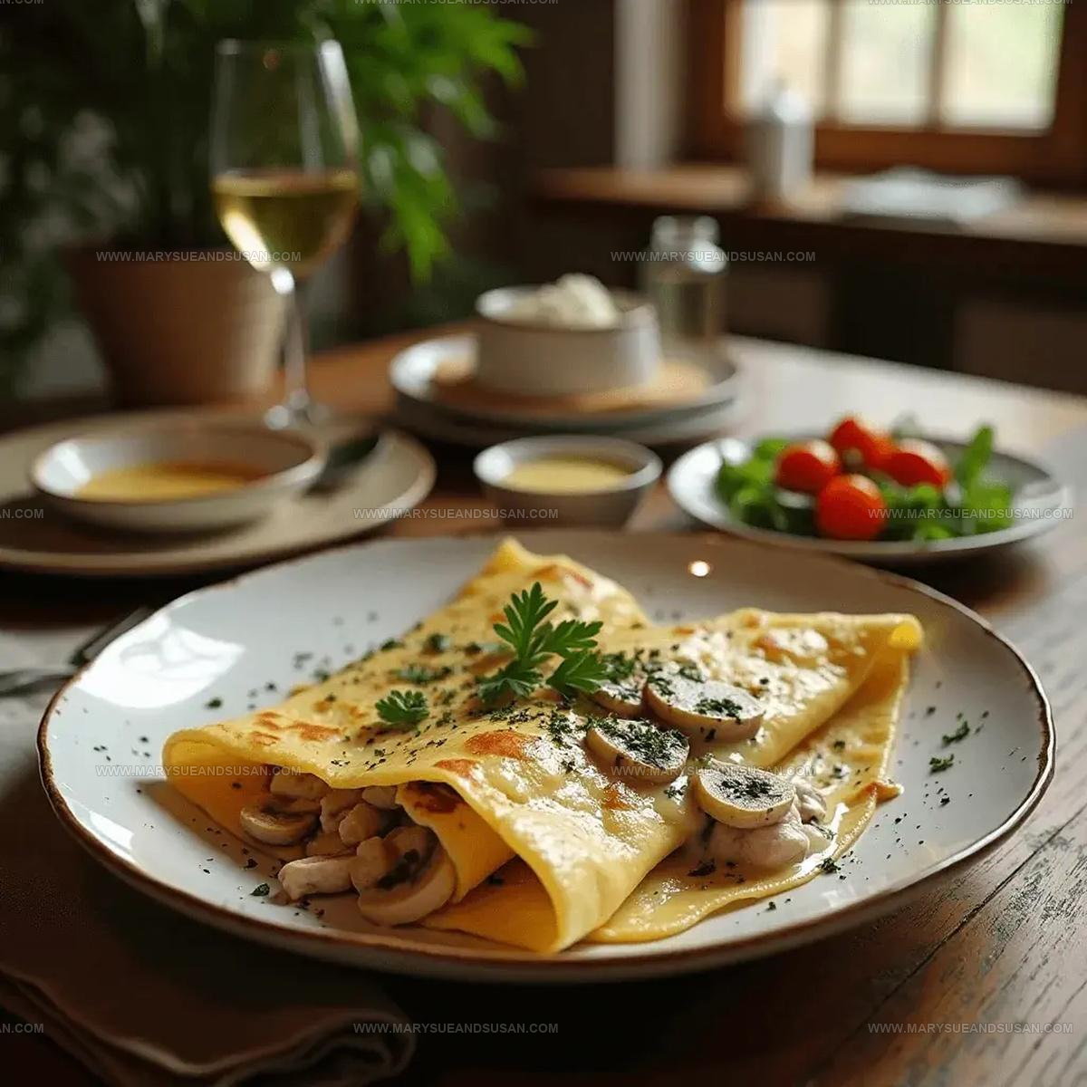 Chicken Crepes Recipe