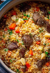 Savory Beef Plov Recipe