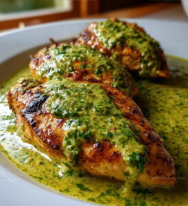 Skillet Chicken In Basil Cream Sauce Recipe
