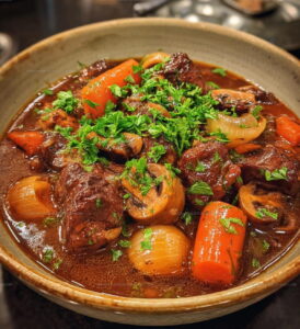 French Bistro Beef Bourguignon Recipe