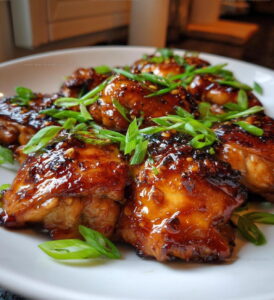 Oven-Glazed Honey Garlic Chicken Recipe