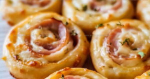 Easy Ham and Cheese Pinwheels Recipe