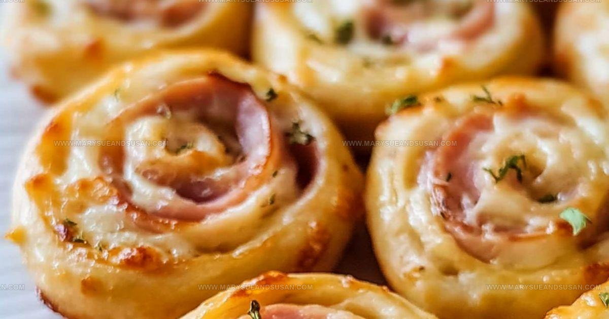 Easy Ham and Cheese Pinwheels Recipe