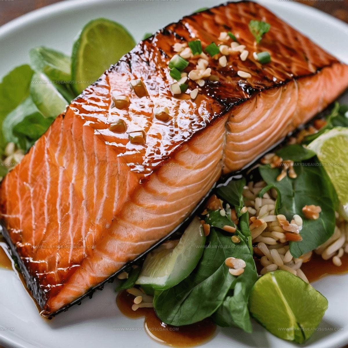 Glazed Caramelized Salmon Recipe