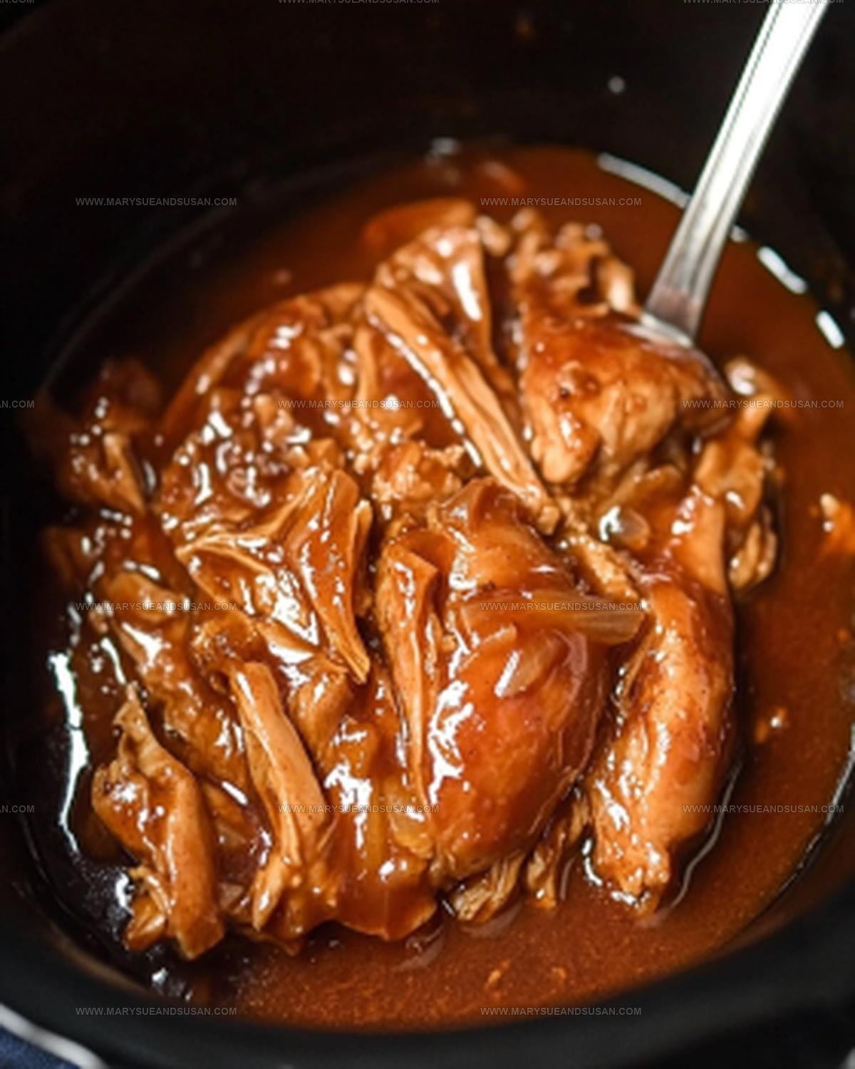 Slow-Cooker Honey Garlic Chicken Thighs Recipe
