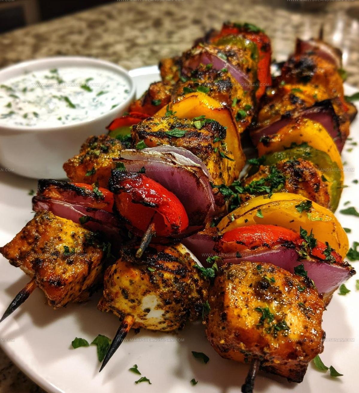 Greek Marinated Chicken Kabobs Recipe