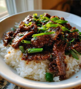 Weeknight Mongolian Beef Recipe