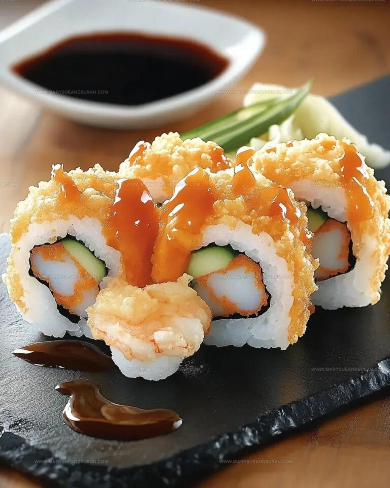 Crispy Shrimp Tempura Roll Recipe