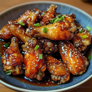 Honey-Glazed Chicken Wings Recipe