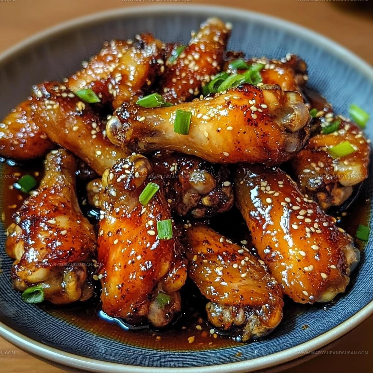 Honey-Glazed Chicken Wings Recipe
