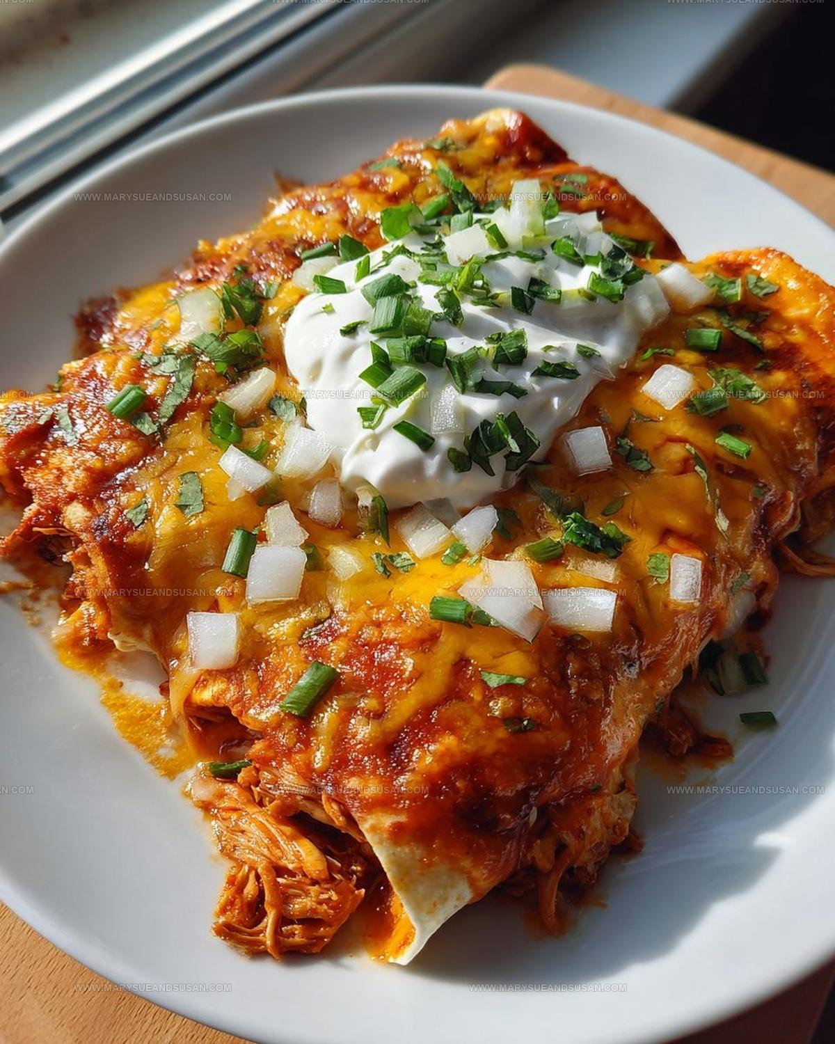 Weeknight Chicken Enchiladas Recipe