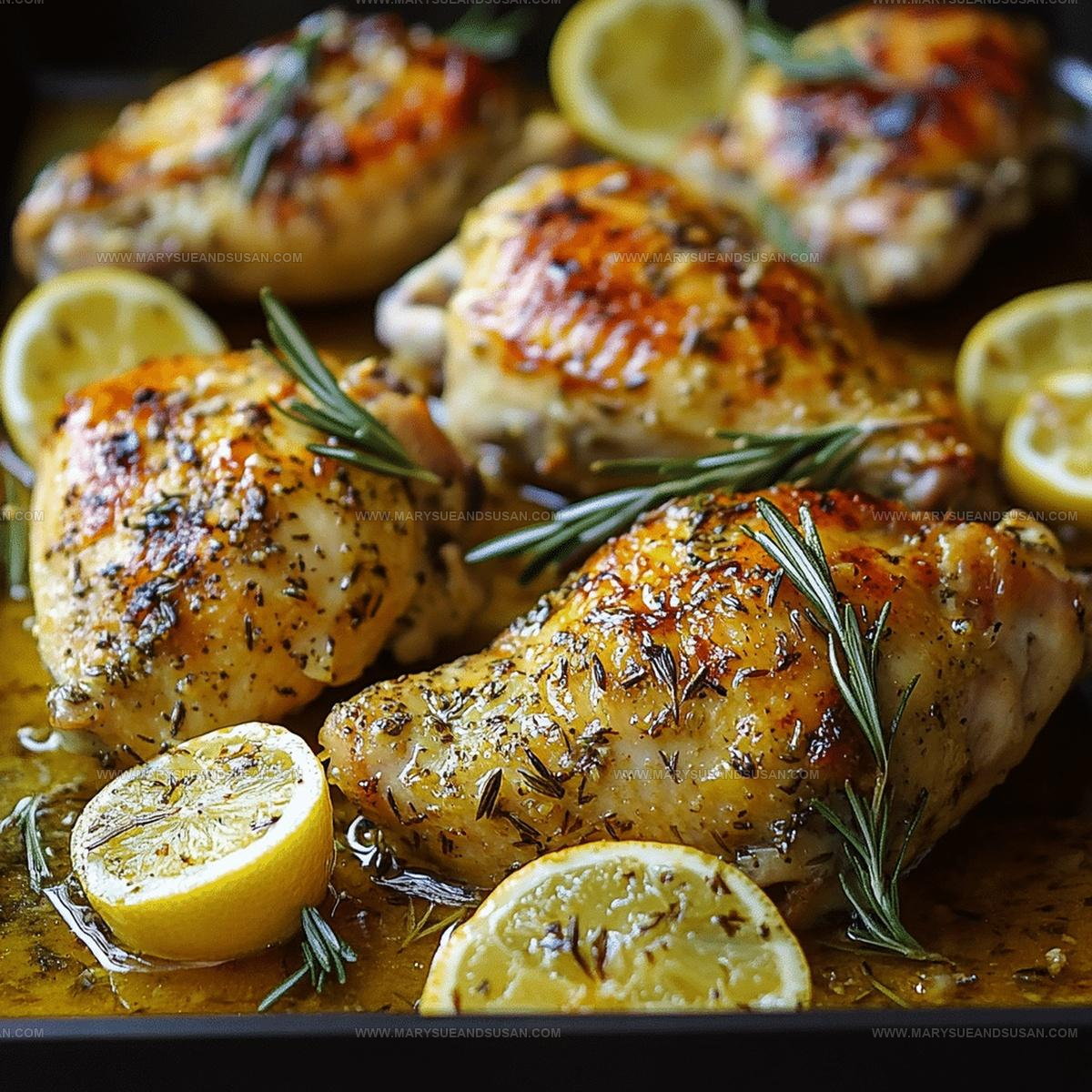 Aromatic Rosemary Lemon Chicken Recipe
