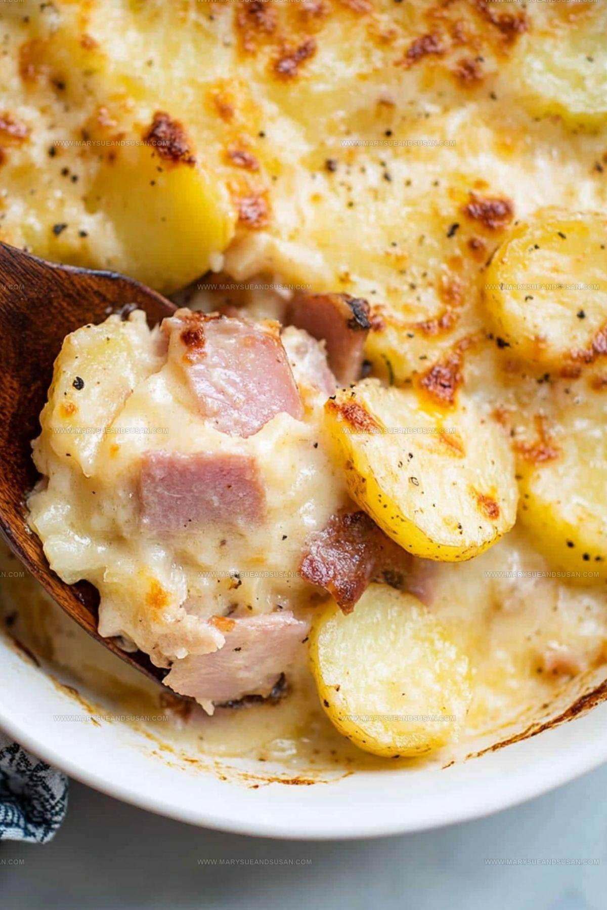 Scalloped Ham and Potatoes Recipe