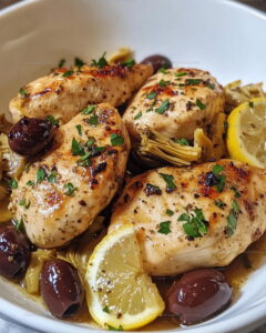 Mediterranean Lemon Chicken Recipe