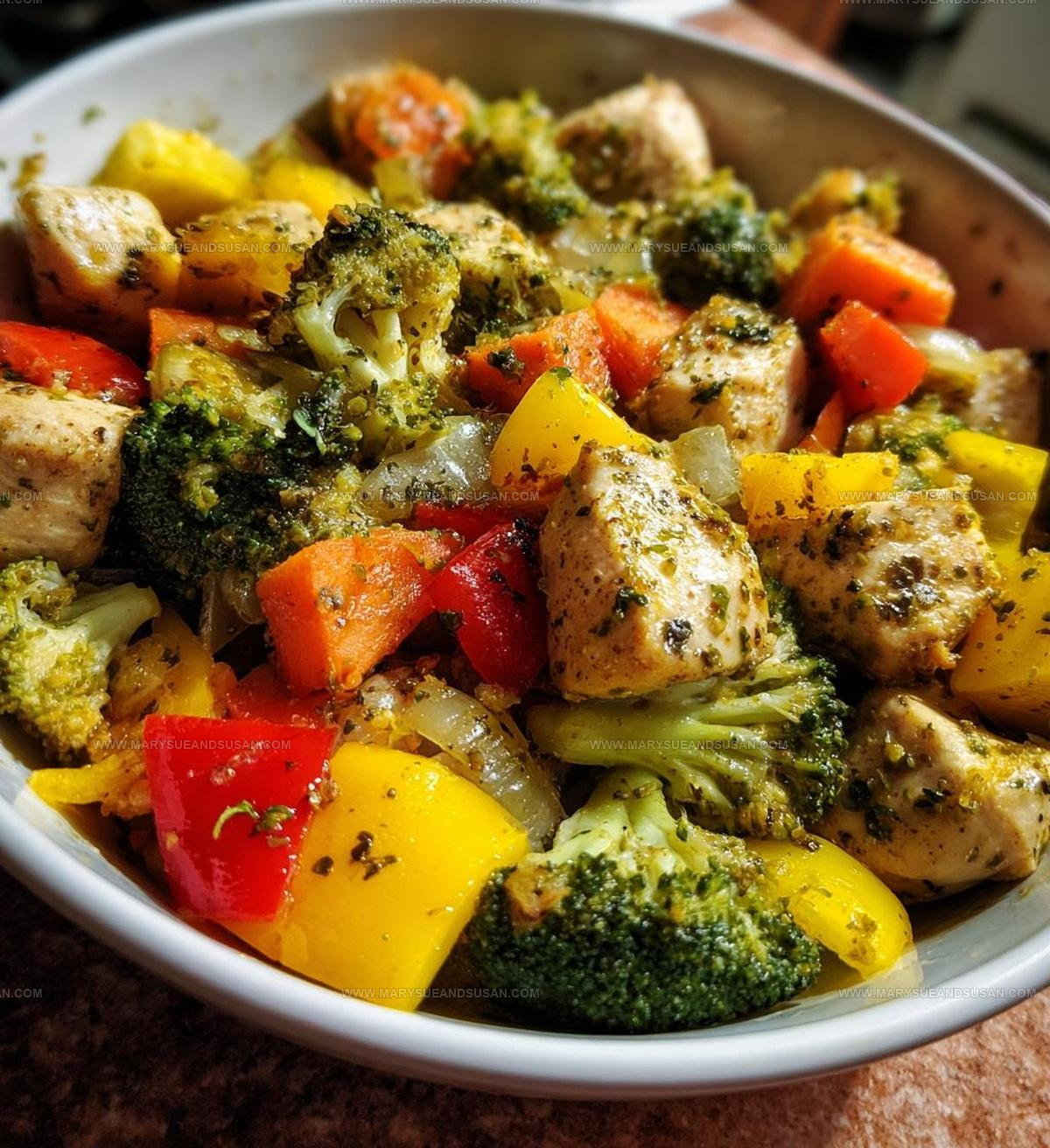 20 Minute One Pan Chicken And Veggies Recipe