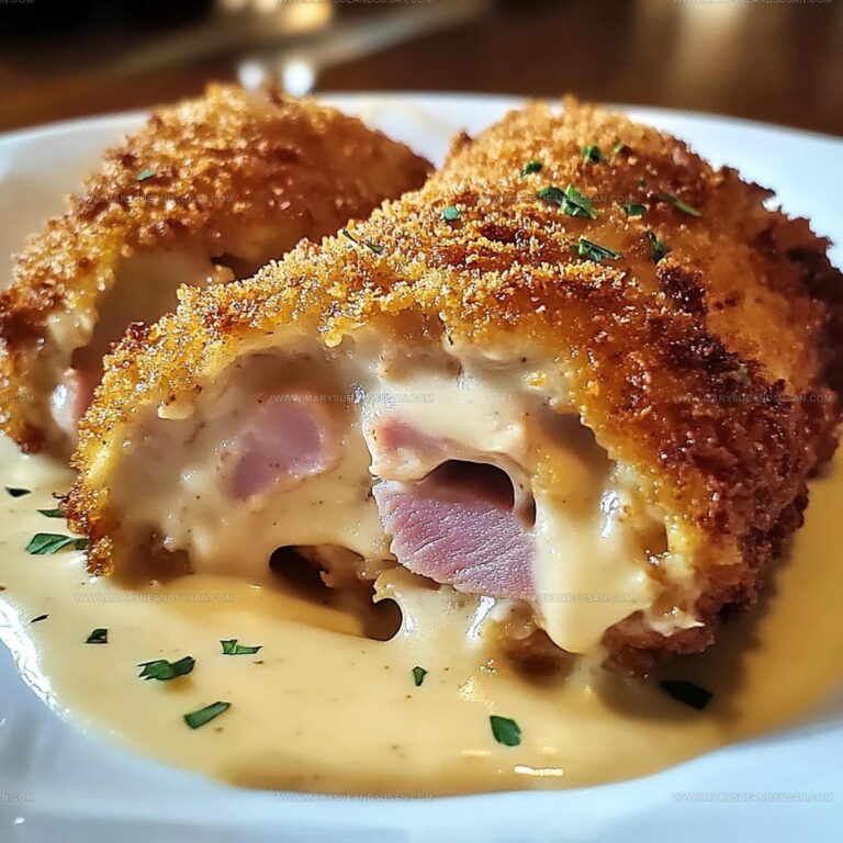 Crispy Skillet Chicken Cordon Bleu Recipe