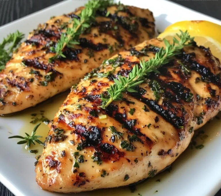 Herb Marinated Grilled Lemon Chicken Recipe