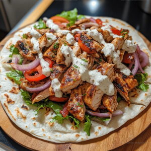 Garlic Chicken Shawarma Recipe